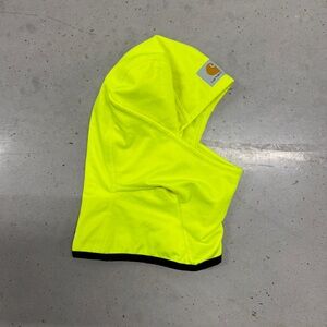 Neon Yellow Carhartt Face Mask